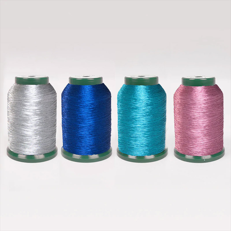 Kingstar Metallic 1000 Meter Embroidery Thread - Carnation Pink