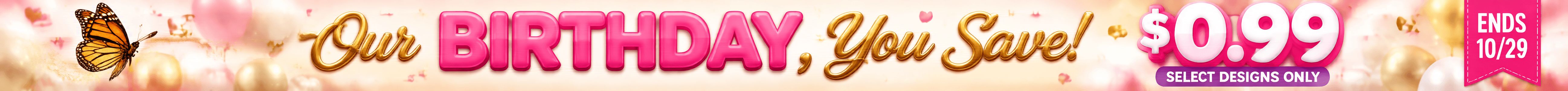 2026 Birthday Sale